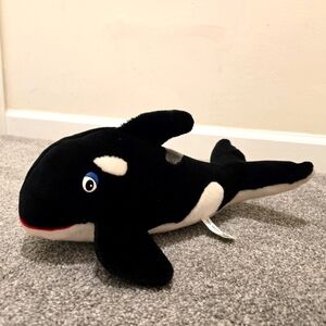 Vintage Sea World Shamu Plush